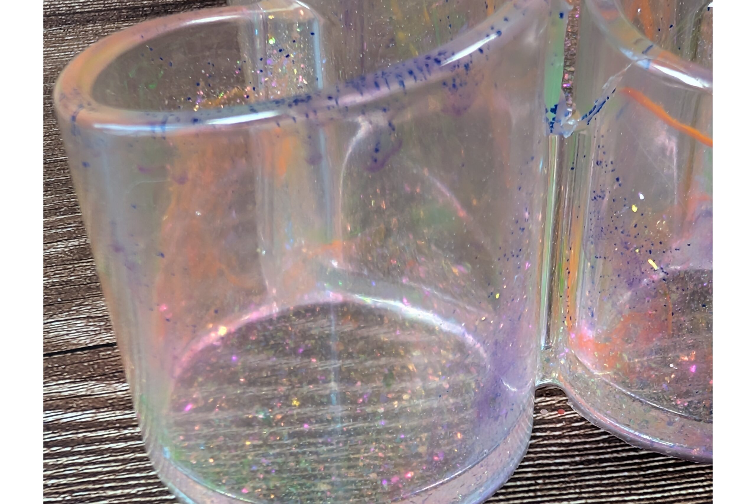 Clear Aurora Desk Organiser - Image 7