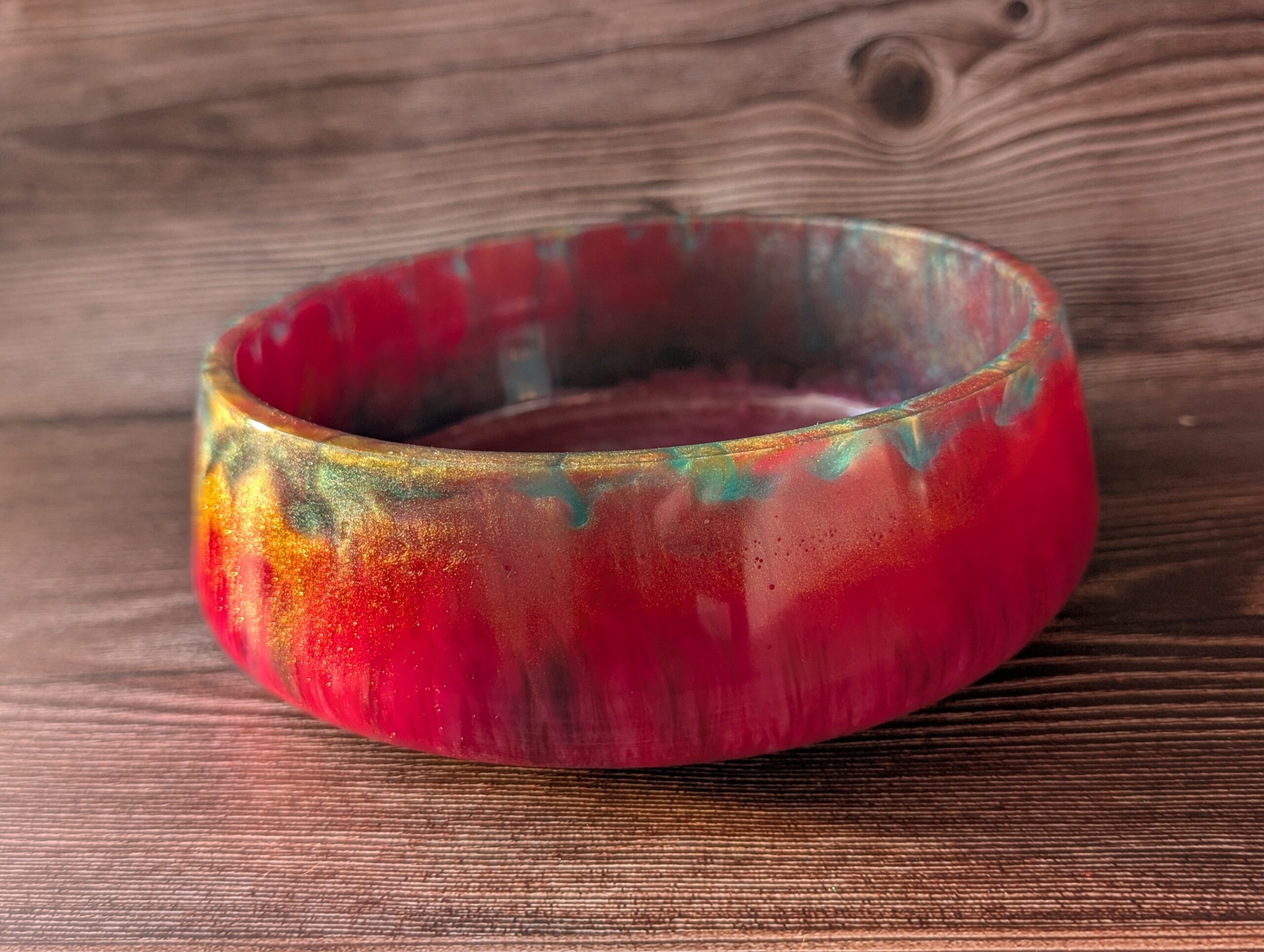 Dragonfruit Bloom Resin Bowl - Image 7