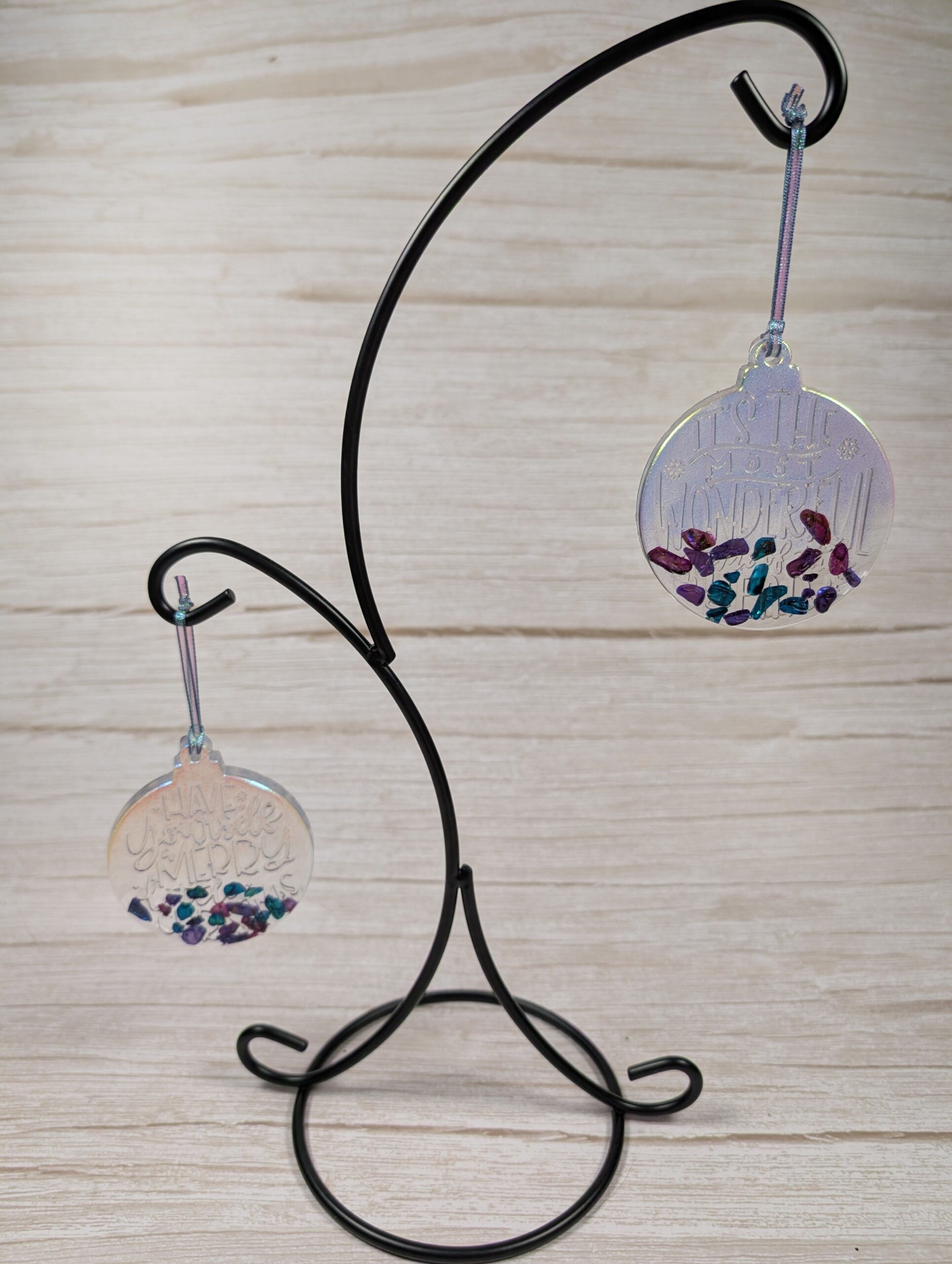 Handmade Resin Bauble Ornaments - Image 11