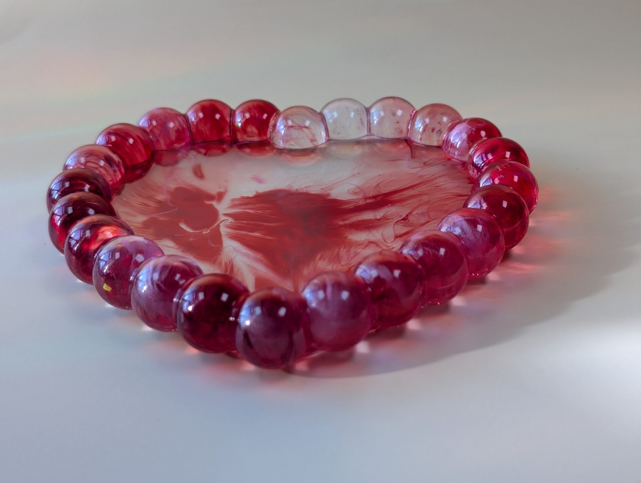 Handmade Resin Heart Tray – Be My Valentine - Image 2