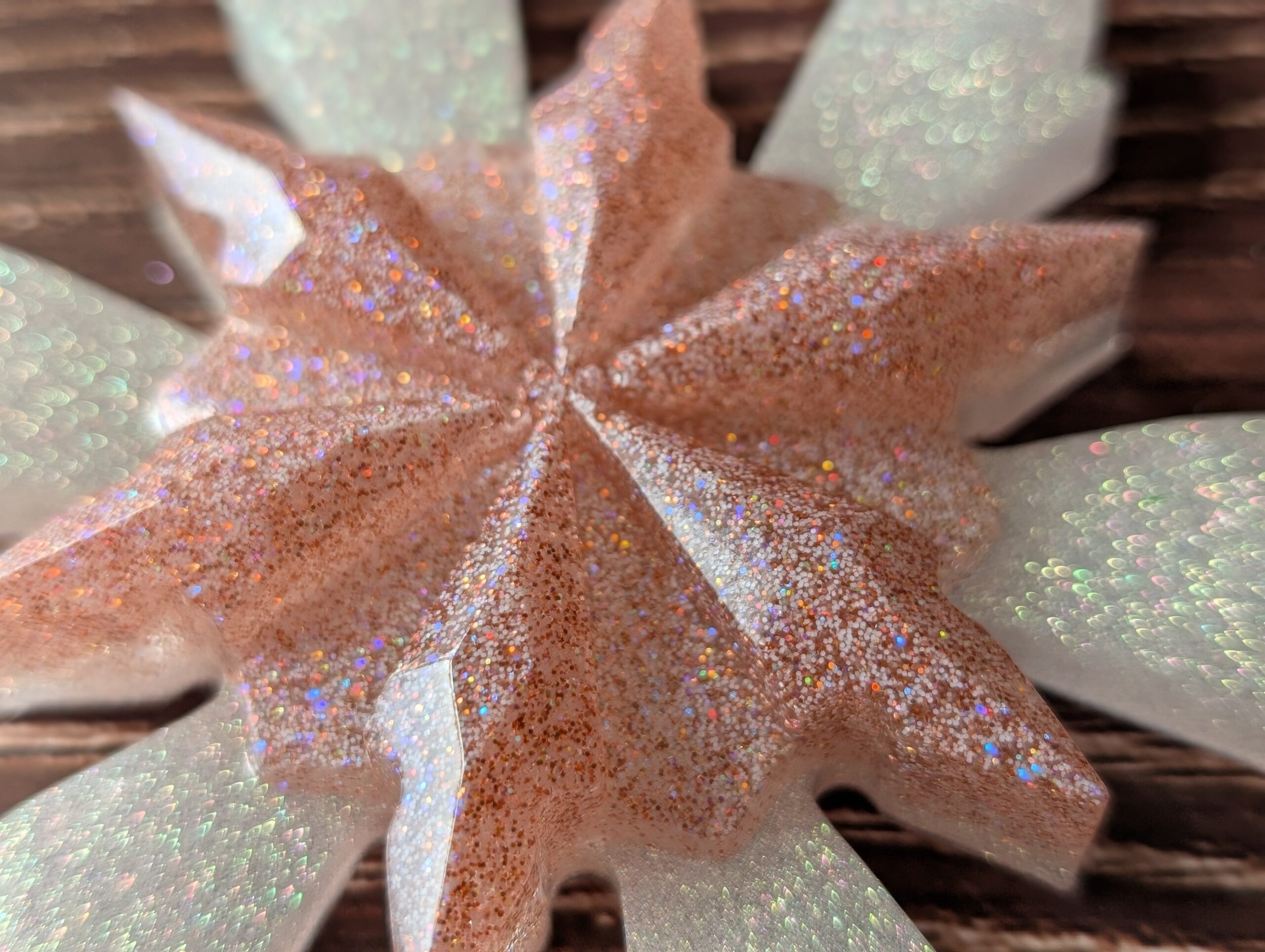 Handmade Resin Snowflake Ornament - Aphrodite - Image 8