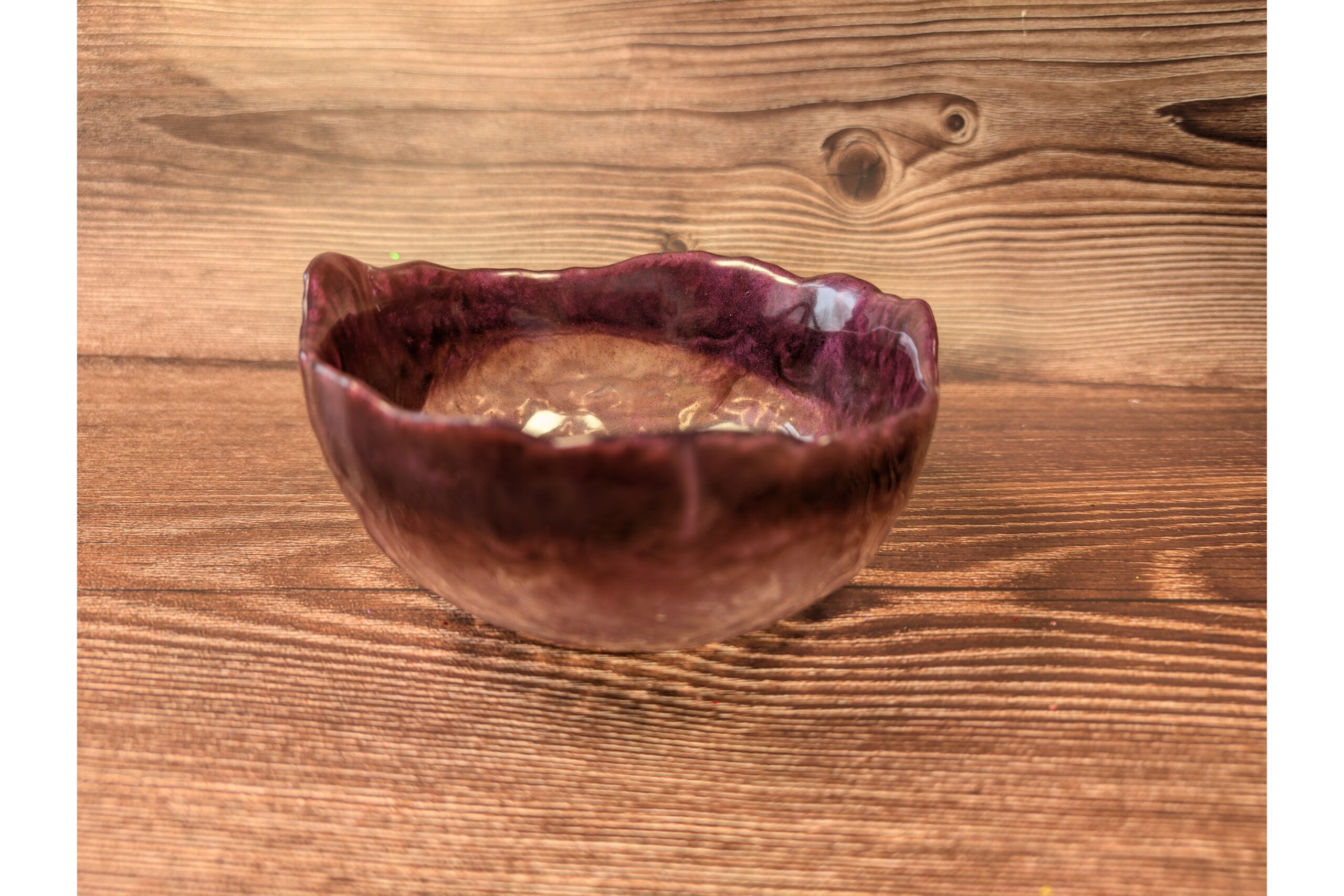 Mulberry Velvet Resin Bowl - Image 6