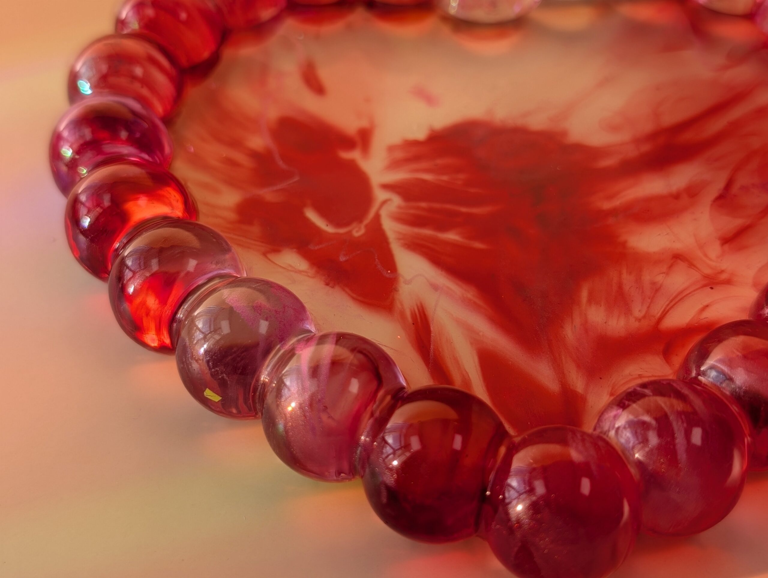 Handmade Resin Heart Tray – Be My Valentine - Image 3