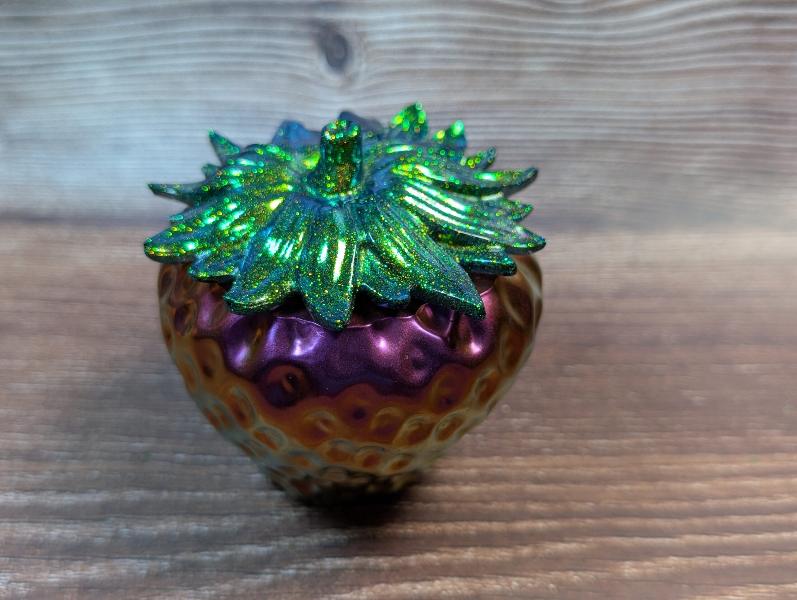 Strawberry Trinket Jar – Heavy Metal - Image 10
