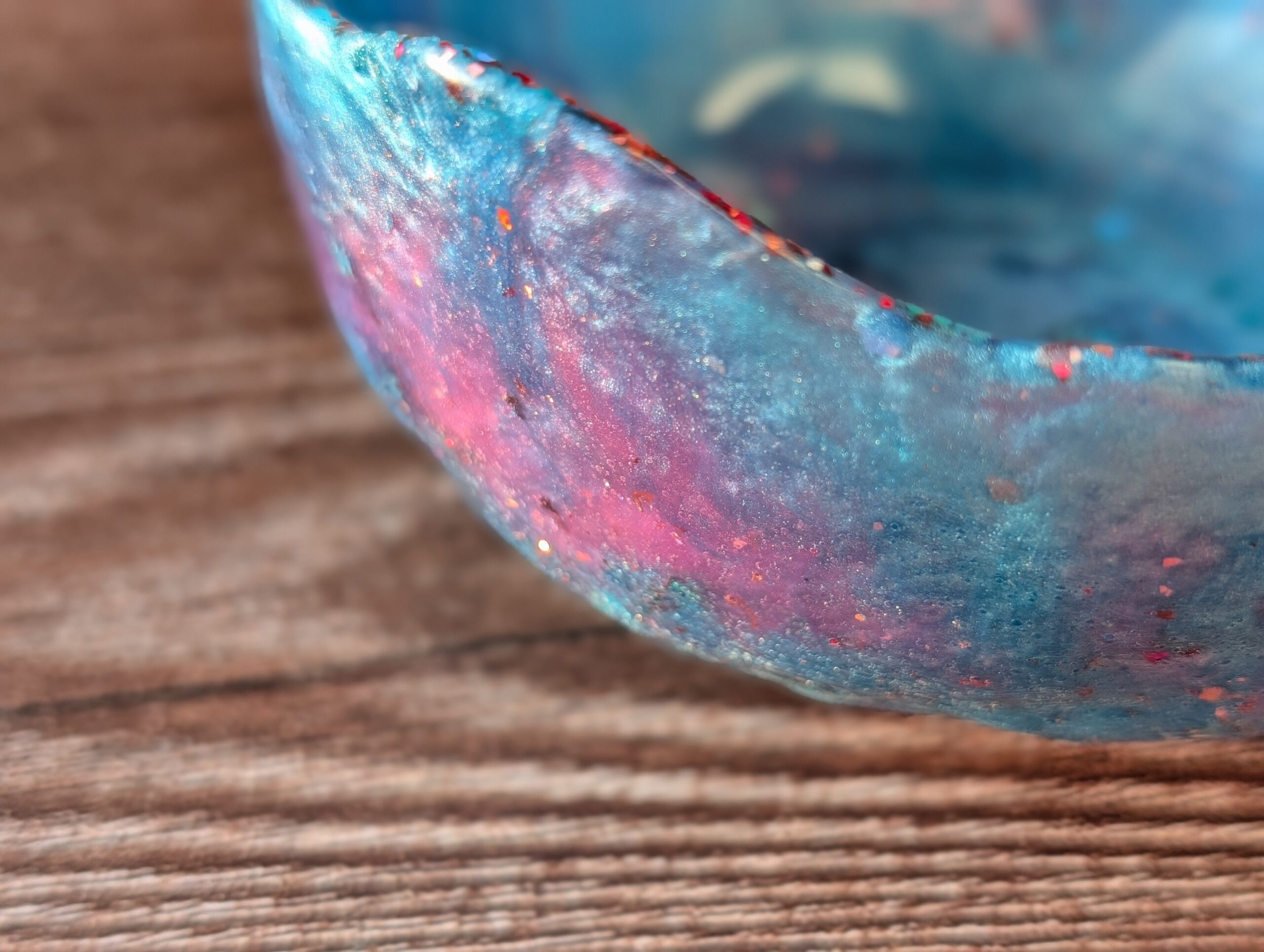 Cosmic Butterfly Resin Bowl - Image 5