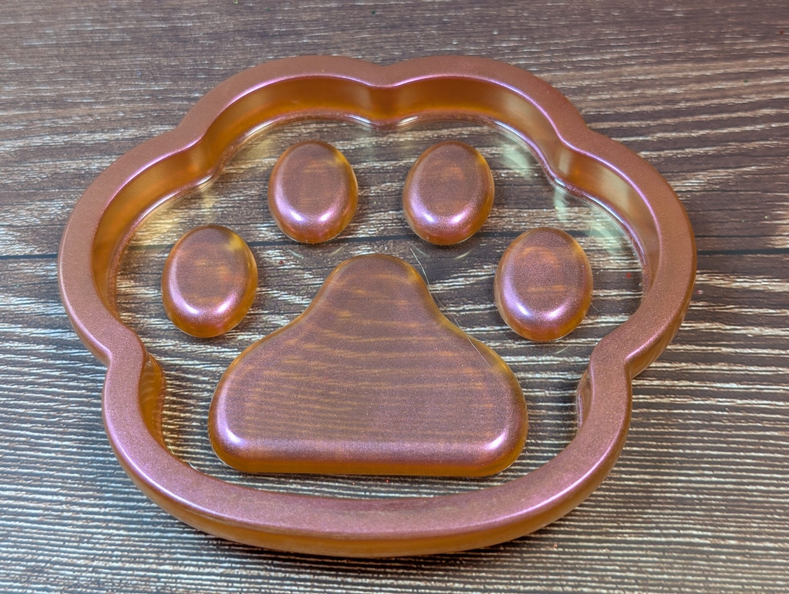 Paw Dish Rose Gold Sunset - Image 2