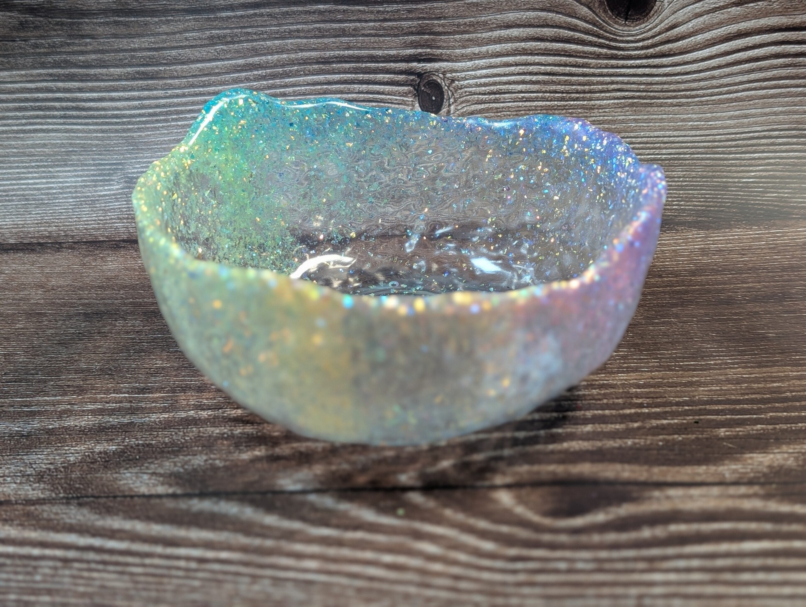 Opal Shimmer Resin Bowl - Image 7