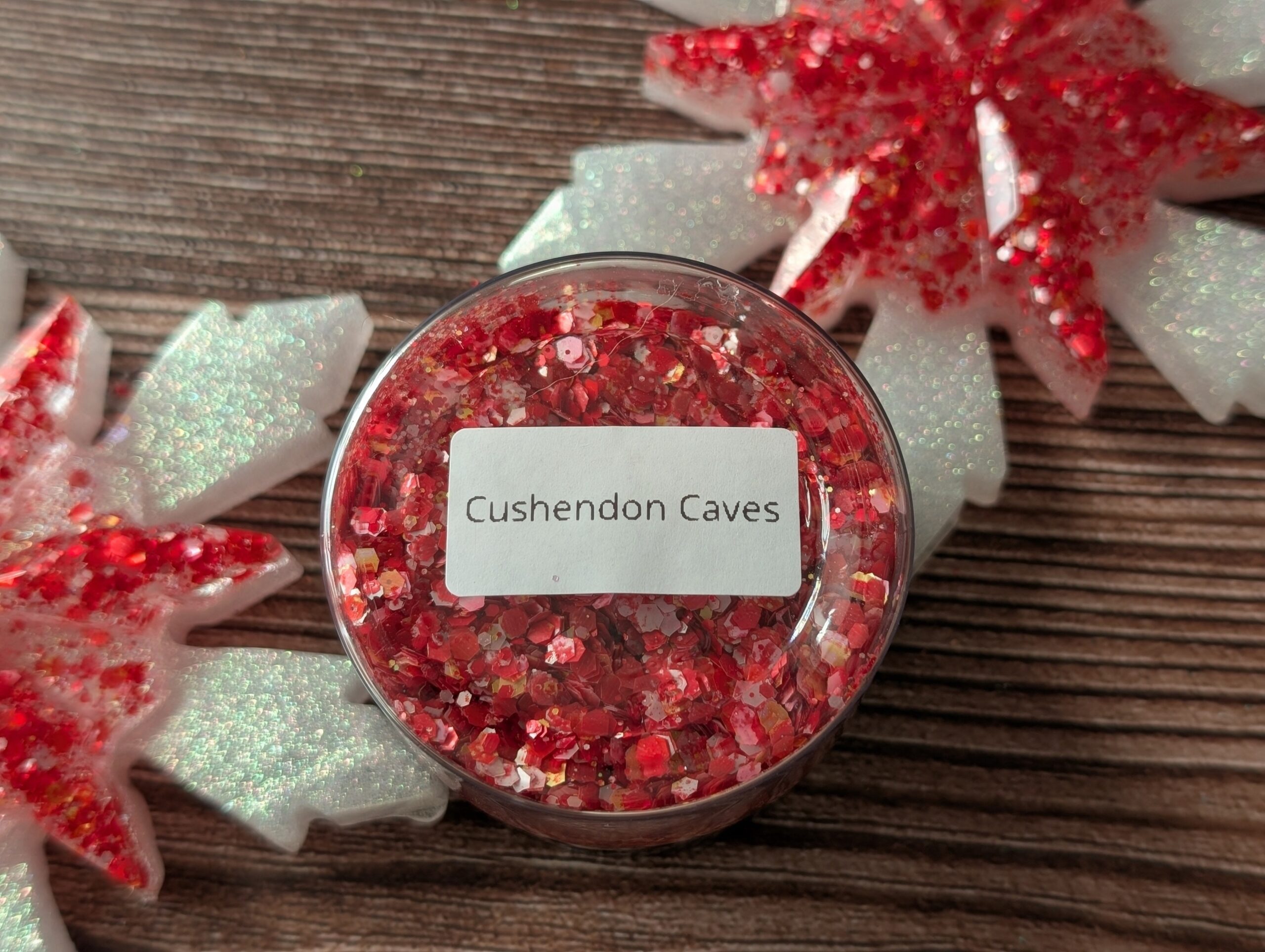 Handmade Resin Snowflake Ornament - Cushendun Caves - Image 3