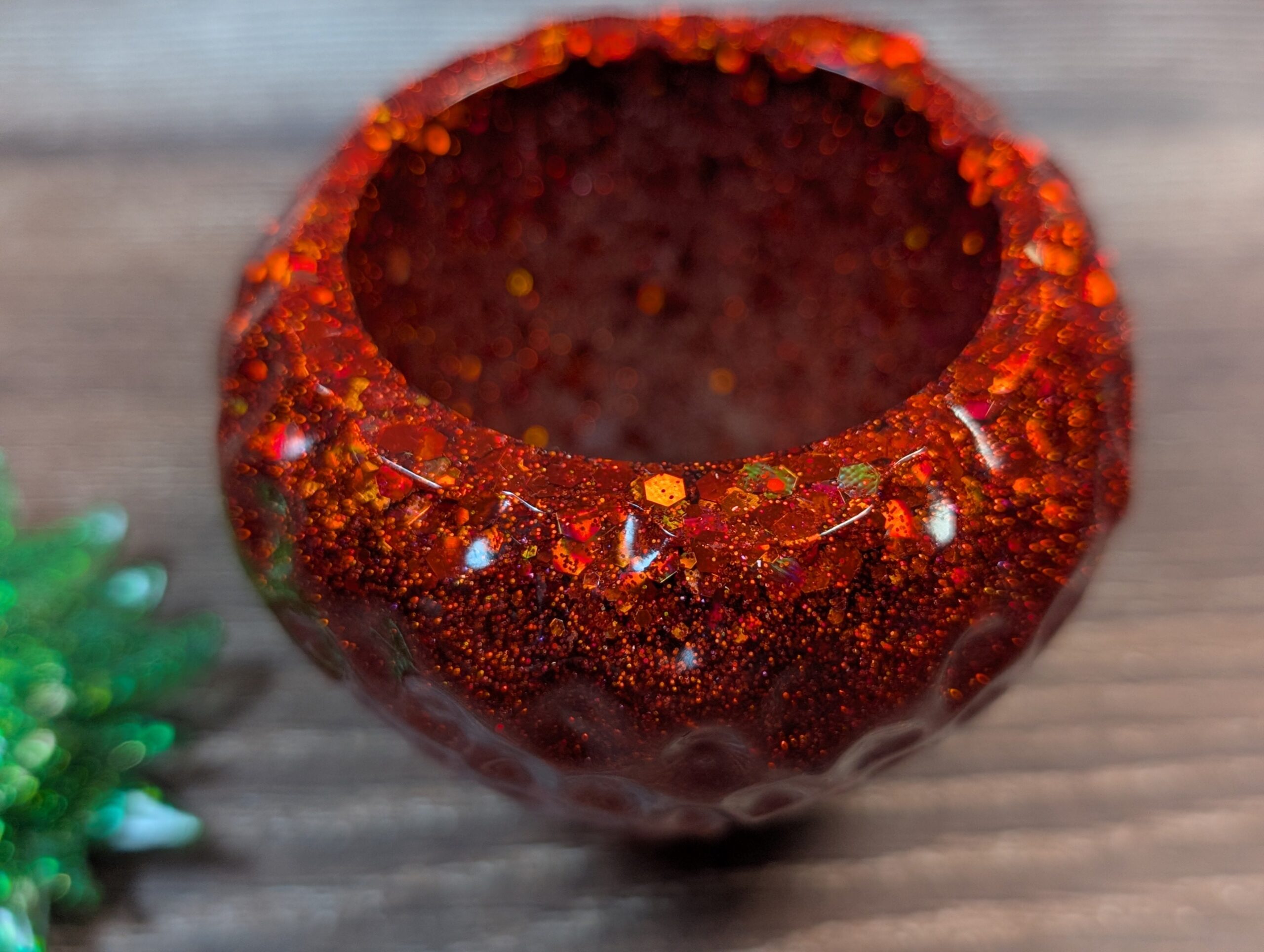Strawberry Trinket Jar – Glitter Bomb - Image 5
