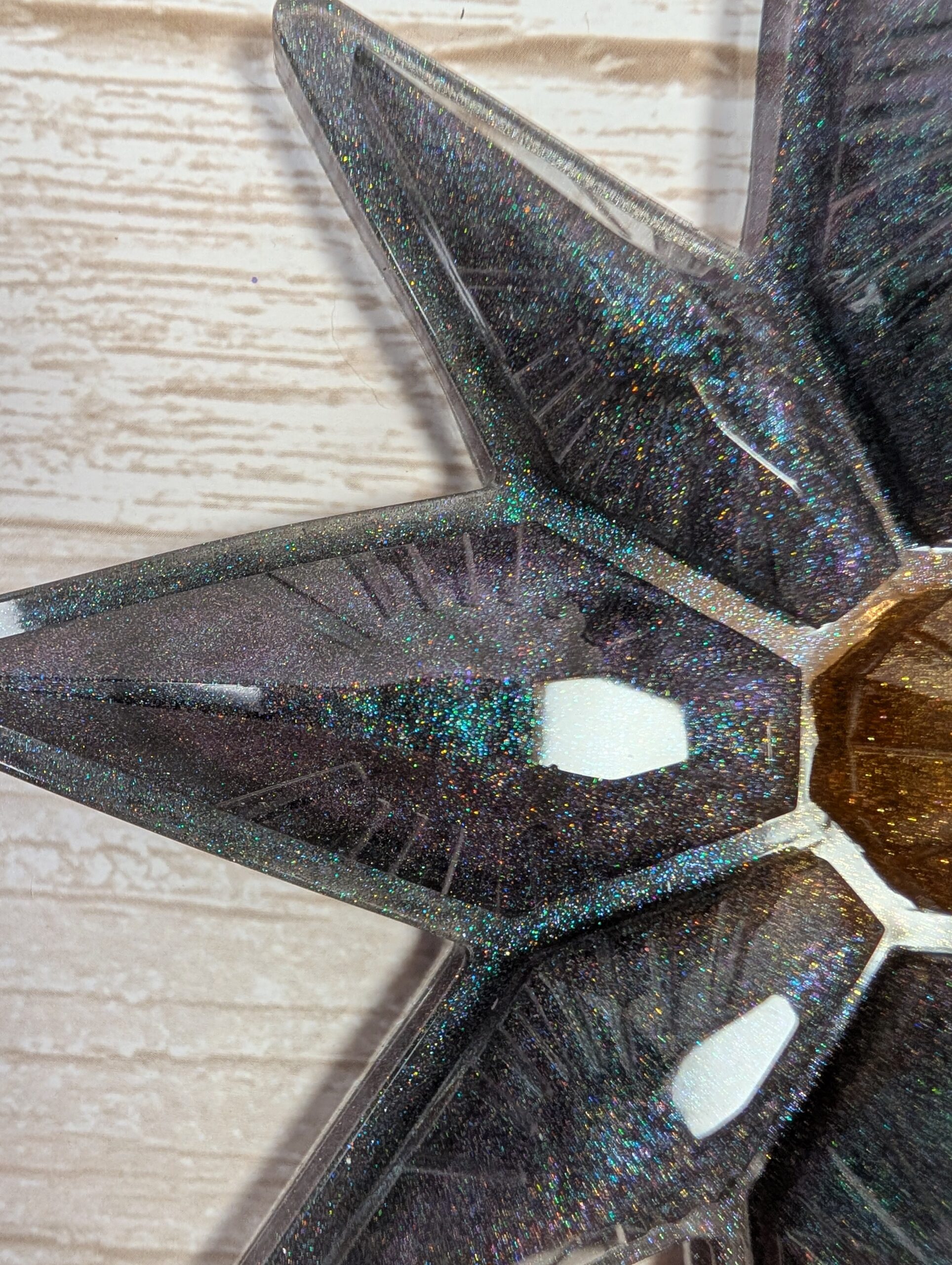 Handmade Chameleon Star Ornament – Celtic Relic - Image 6
