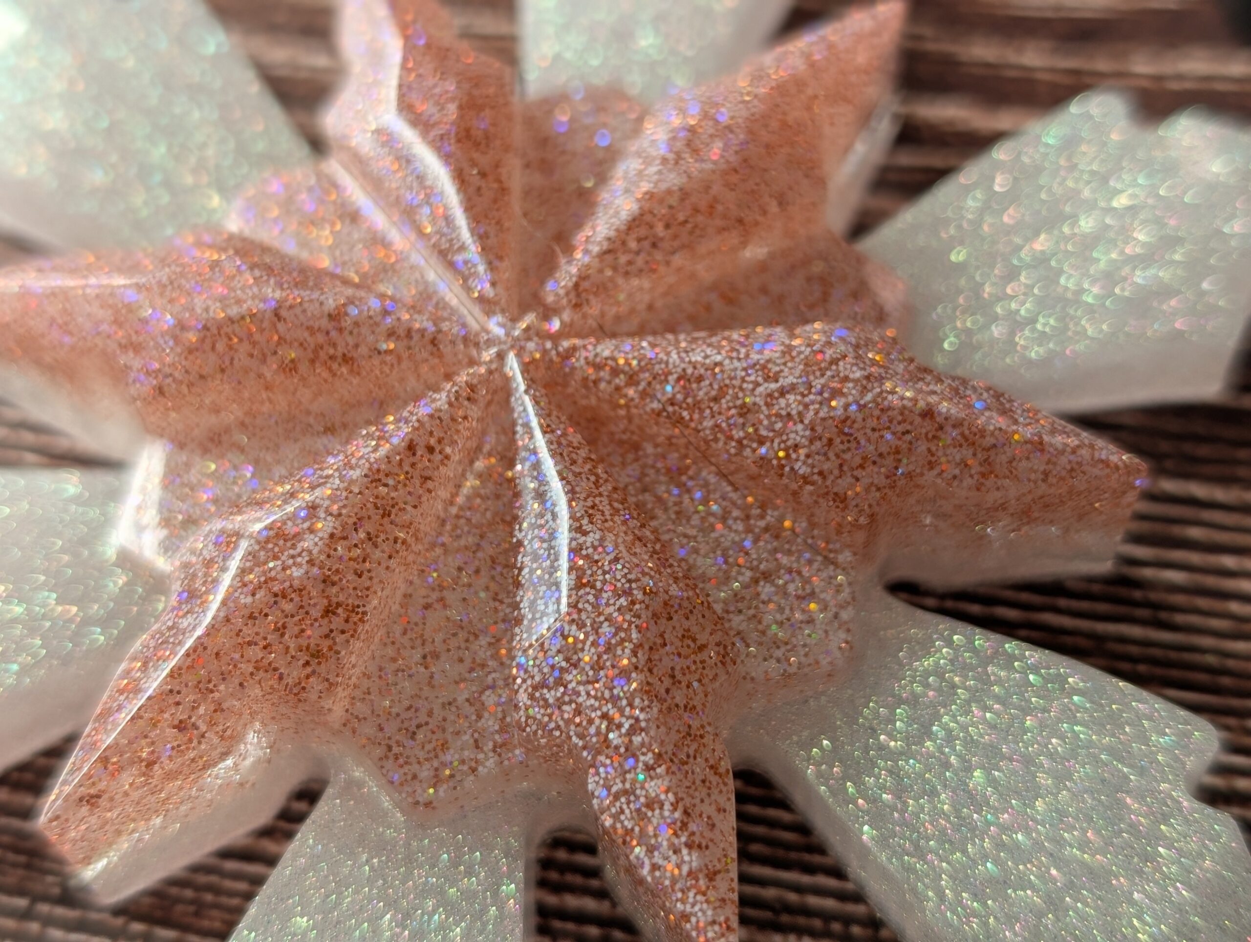 Handmade Resin Snowflake Ornament - Aphrodite - Image 4