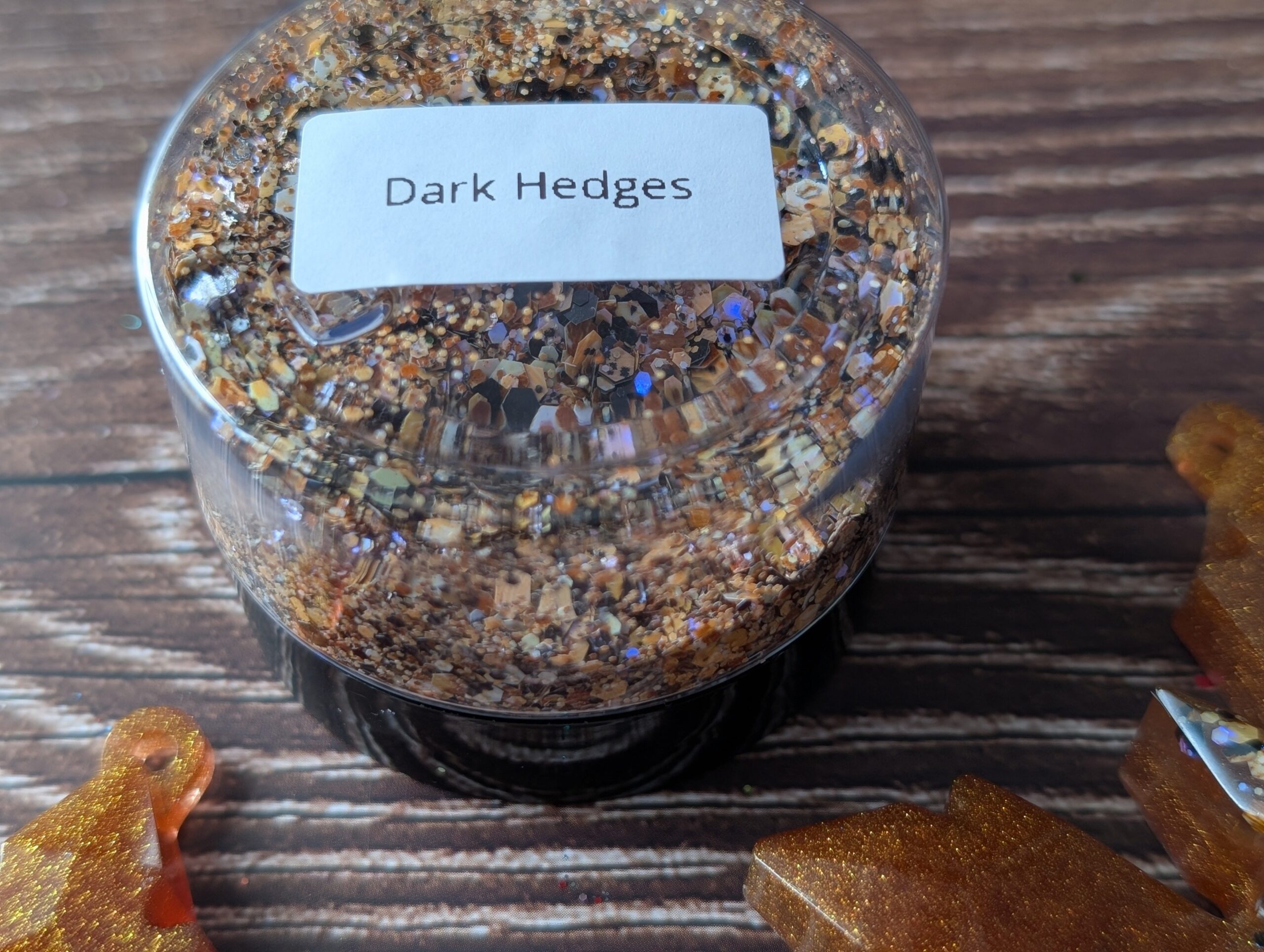 Handmade Resin Snowflake Ornament - Dark Hedges - Image 7