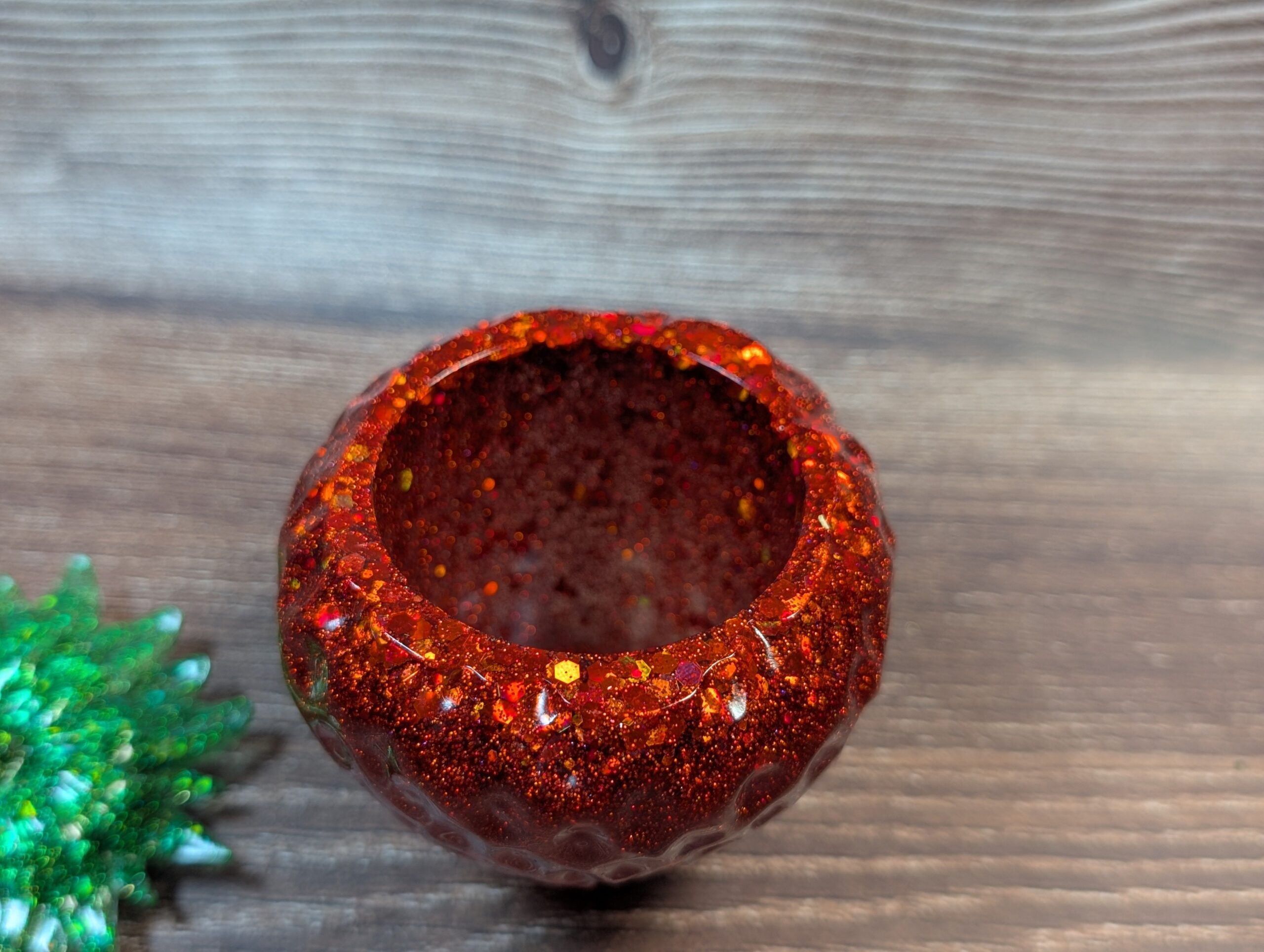 Strawberry Trinket Jar – Glitter Bomb - Image 4