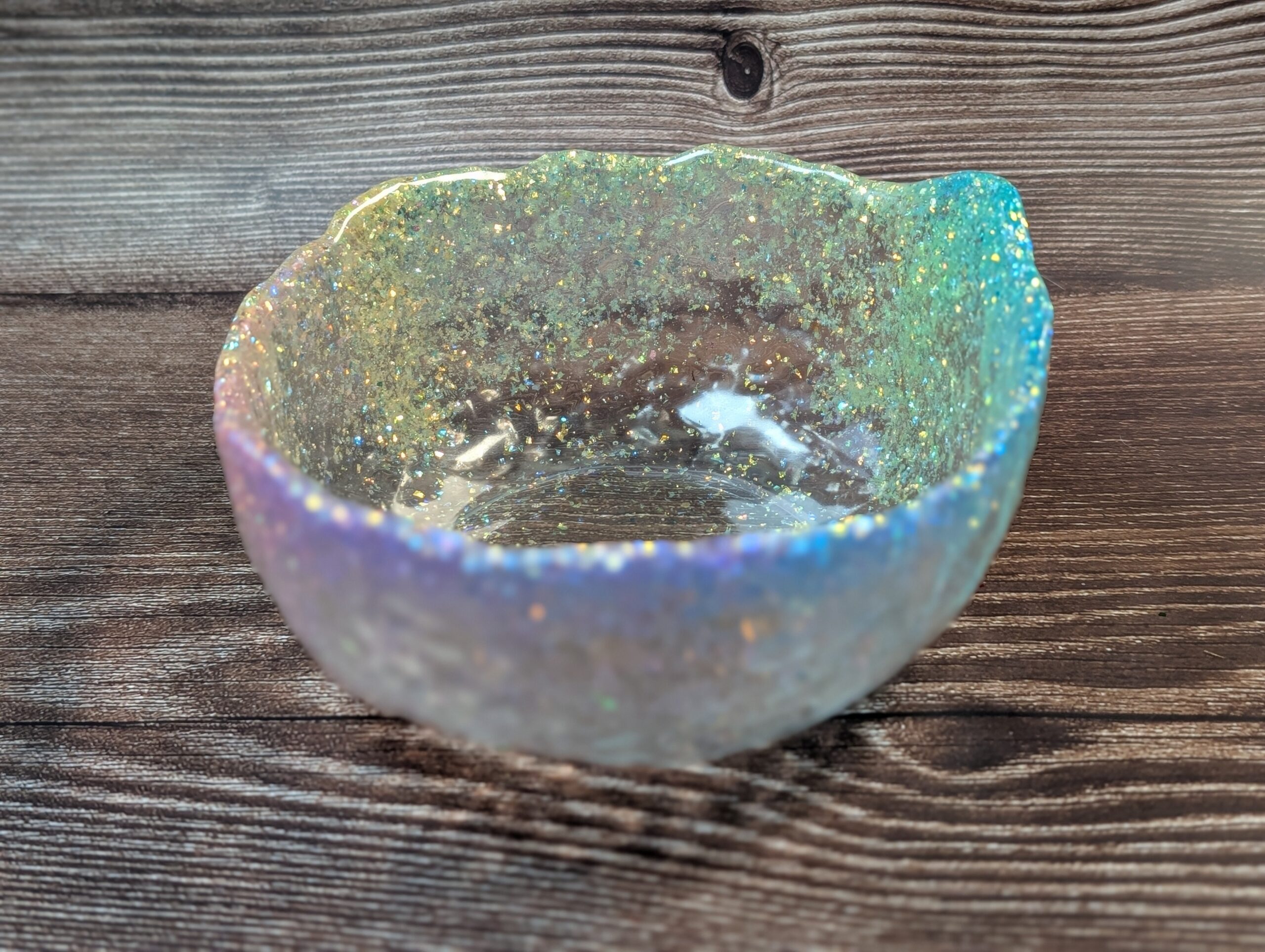 Opal Shimmer Resin Bowl - Image 5