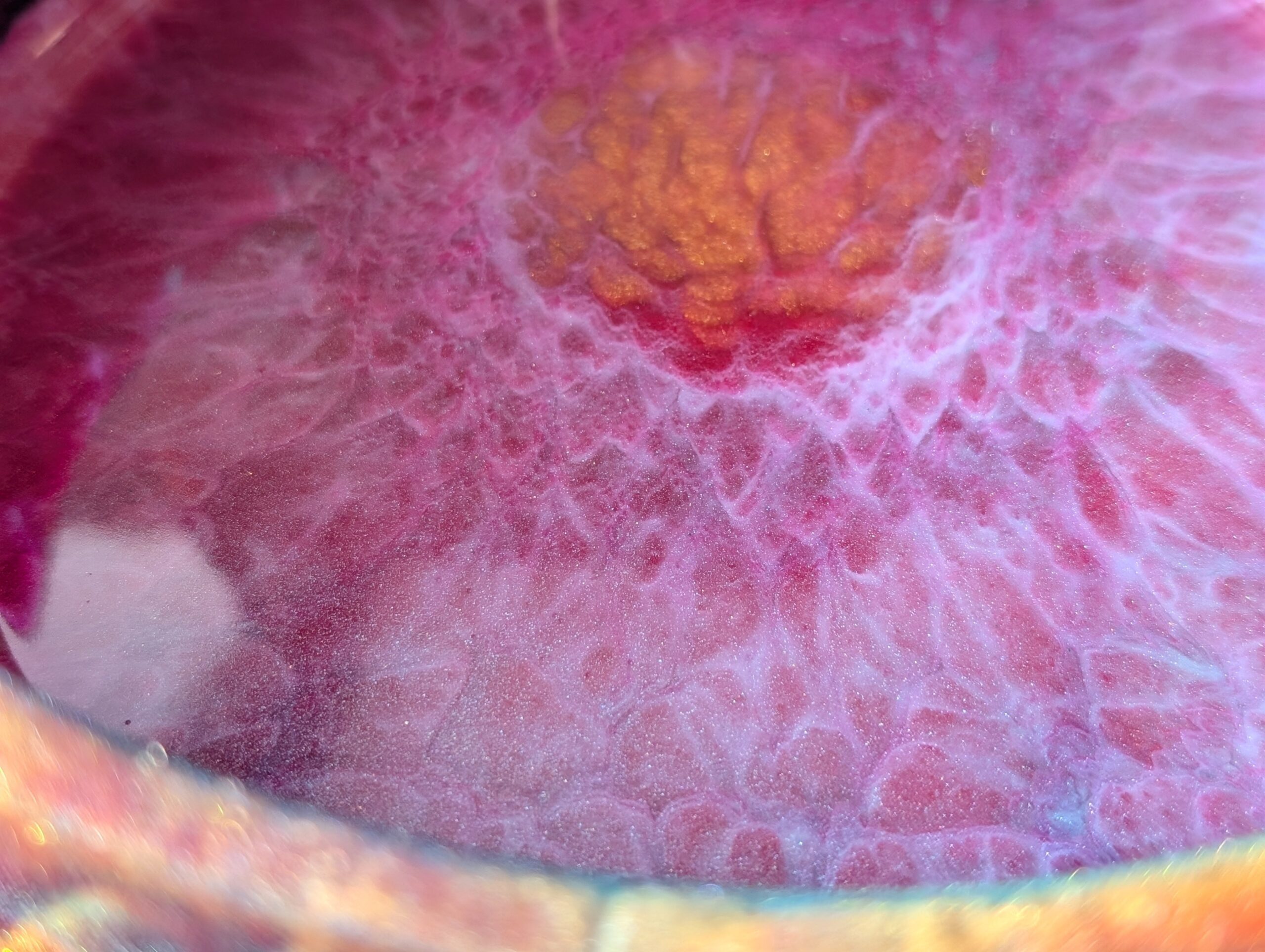 Dragonfruit Bloom Resin Bowl - Image 3