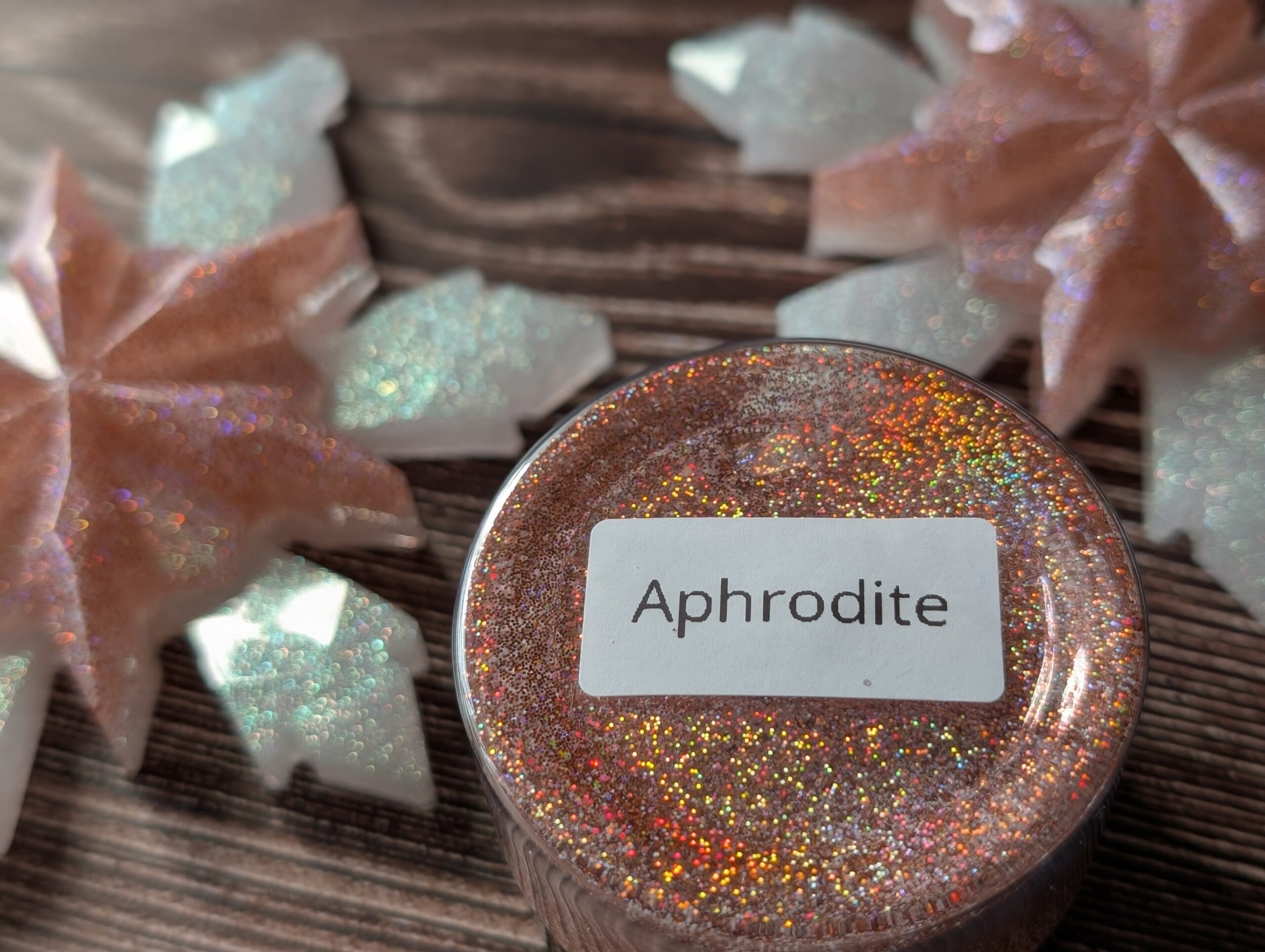 Handmade Resin Snowflake Ornament - Aphrodite - Image 3