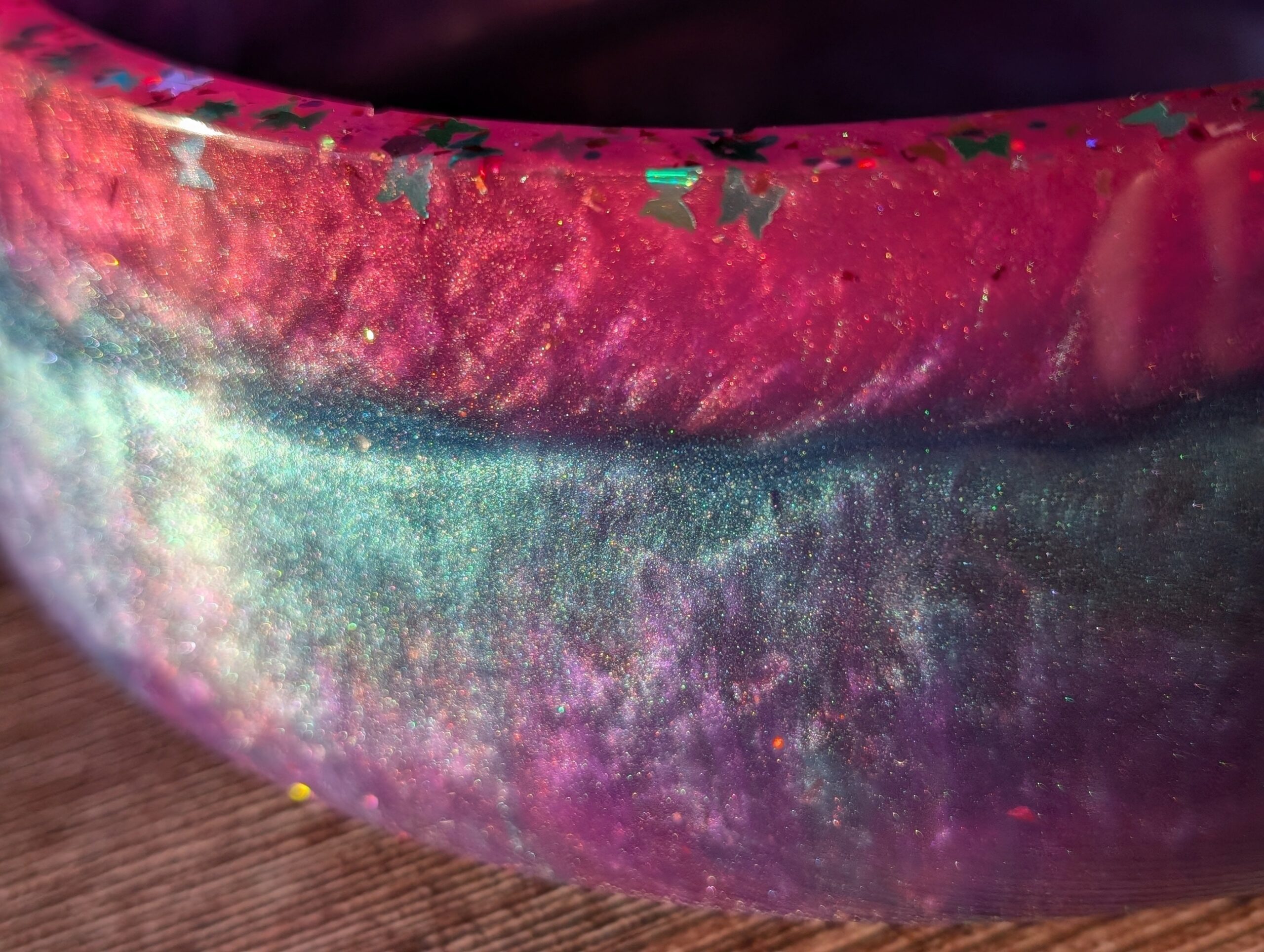 Candy Aurora Resin Bowl - Image 5