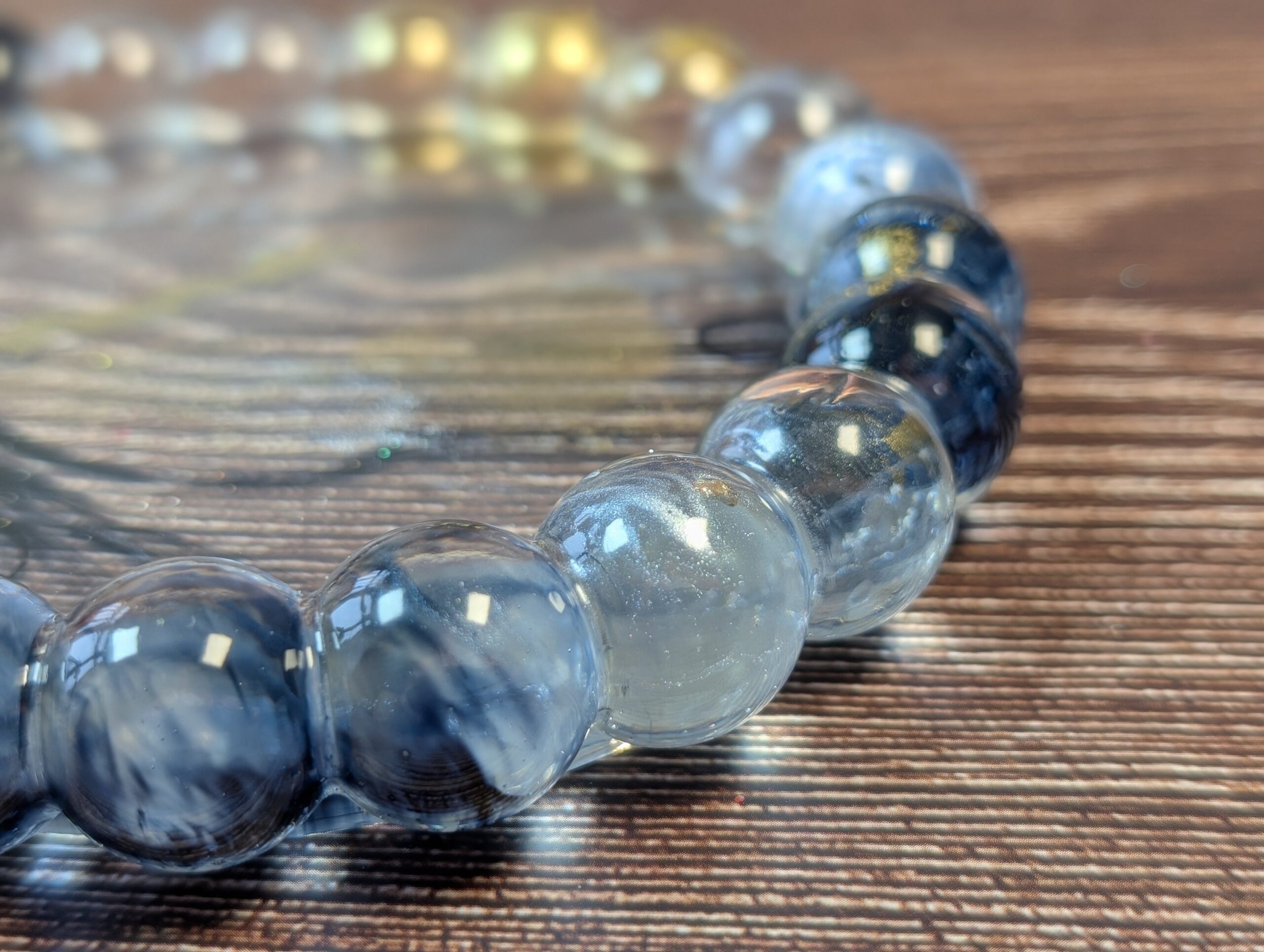 Oval Bubble Tray in Stormlight Gold - Image 6