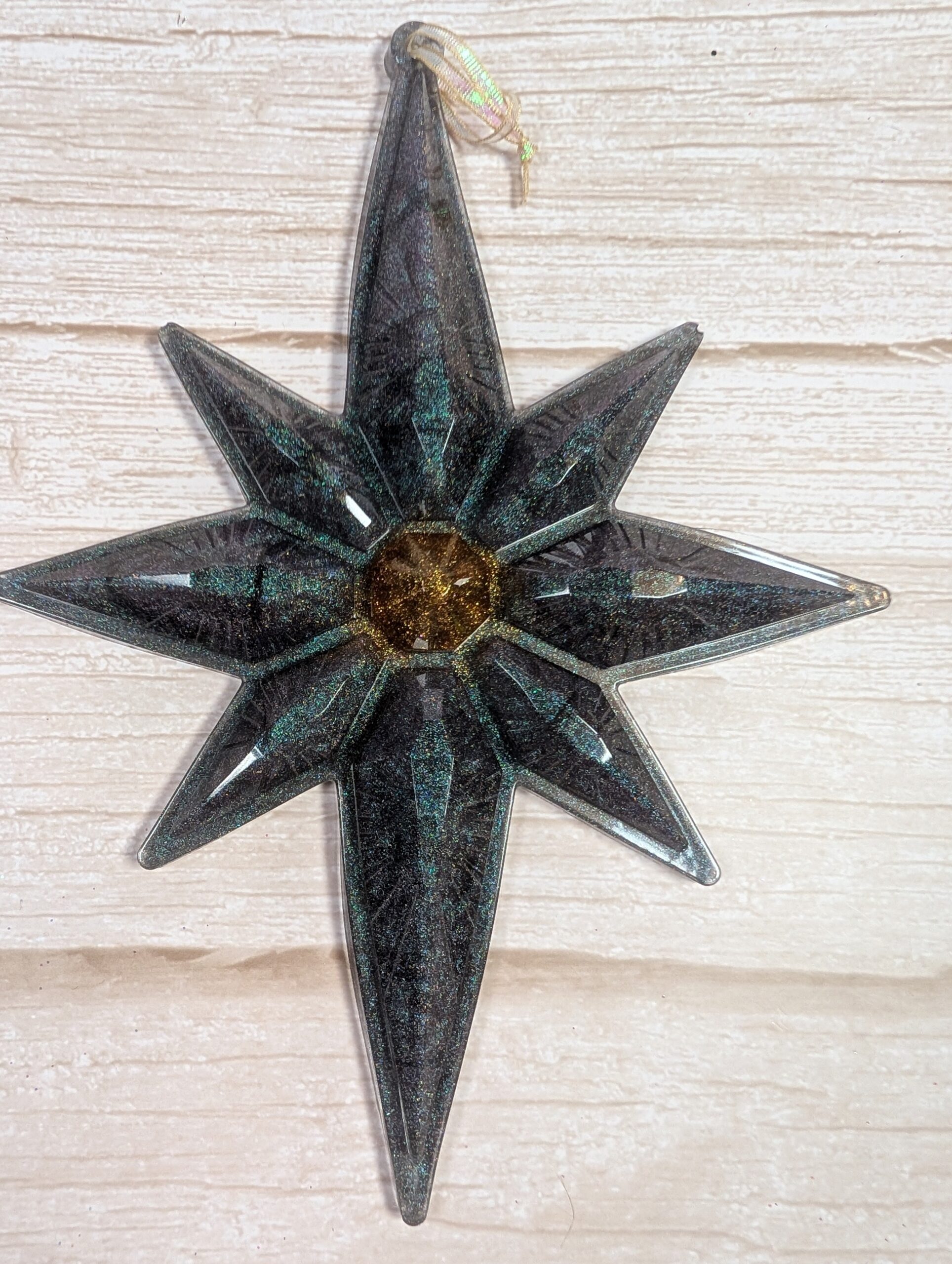 Handmade Chameleon Star Ornament – Celtic Relic - Image 7