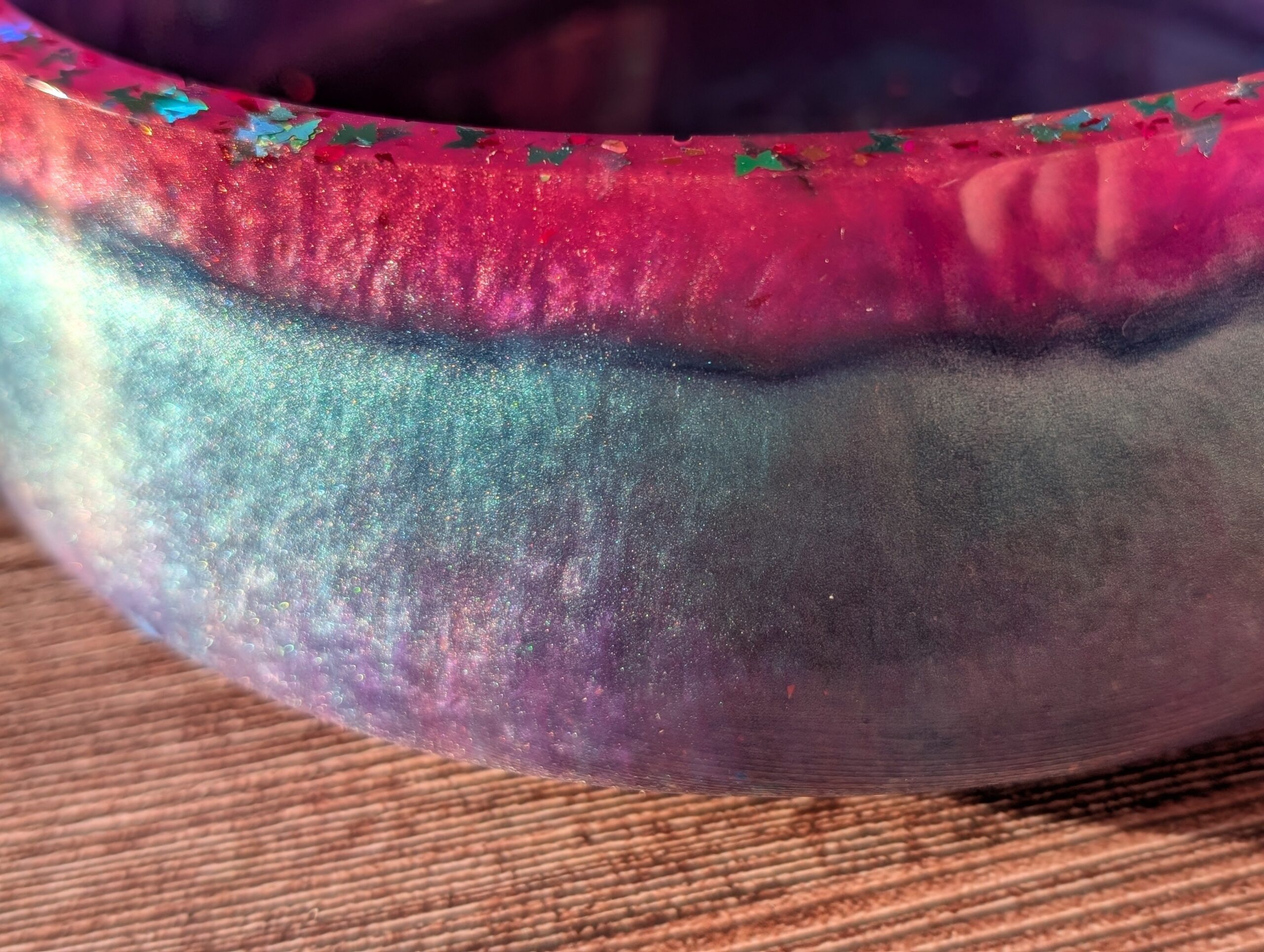 Candy Aurora Resin Bowl - Image 4