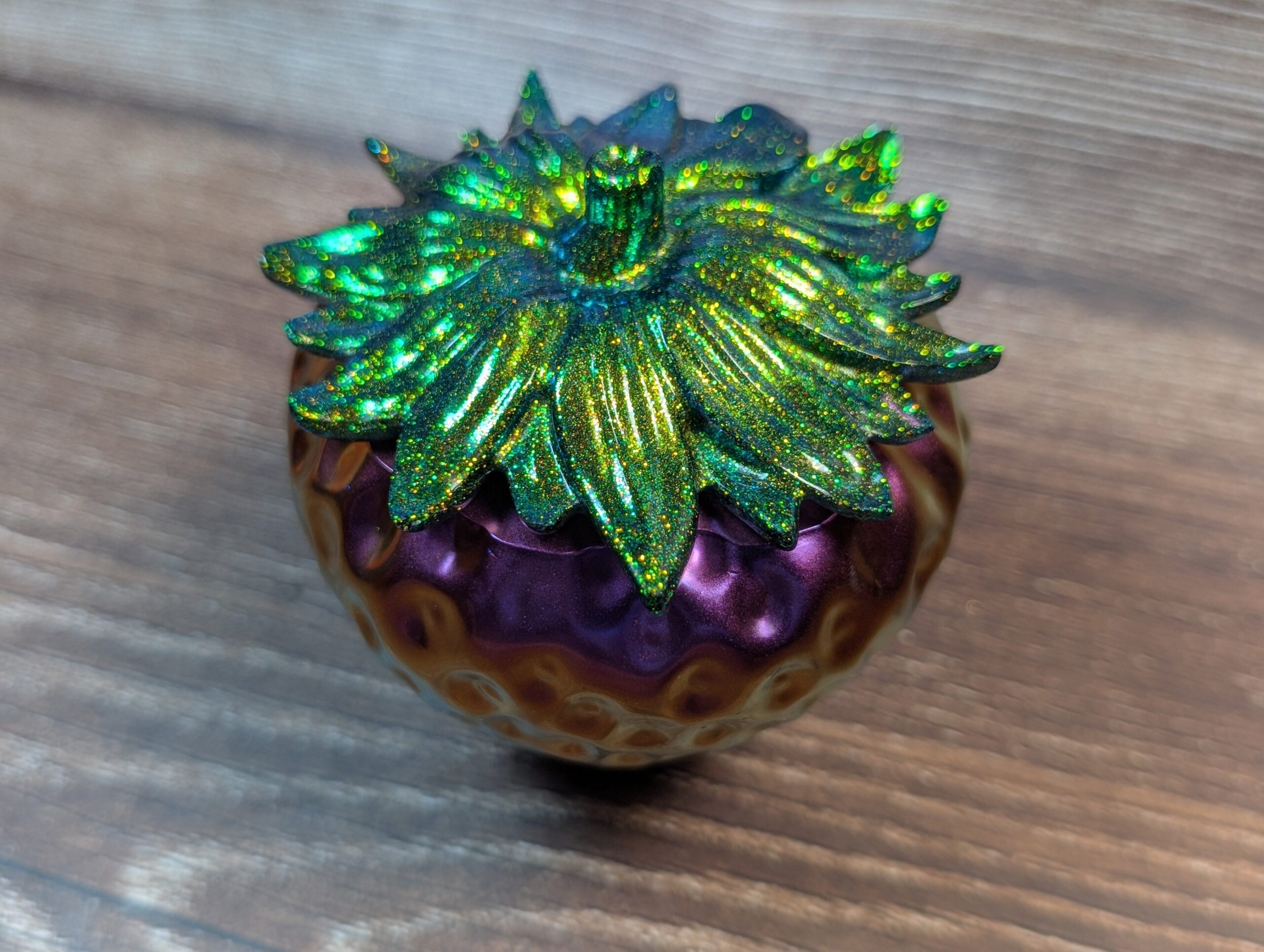 Strawberry Trinket Jar – Heavy Metal - Image 3