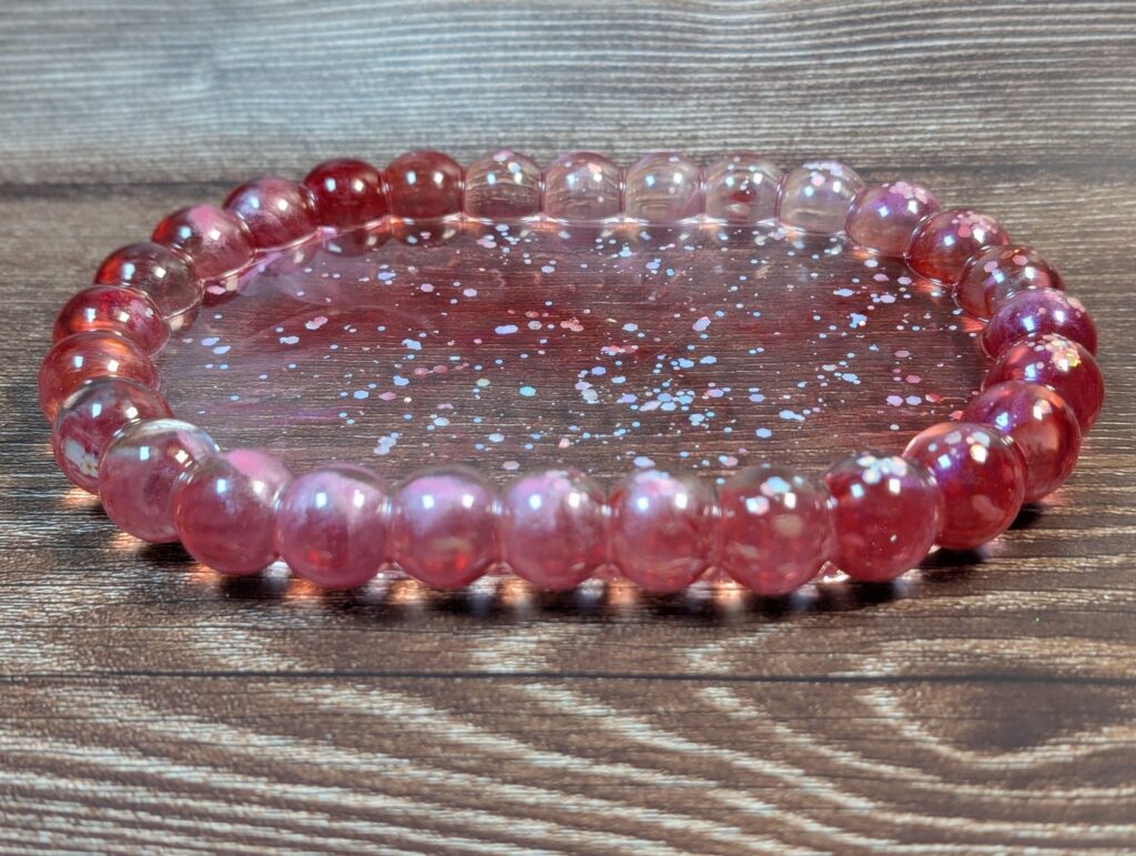 Handmade Bubble Tray - Blush