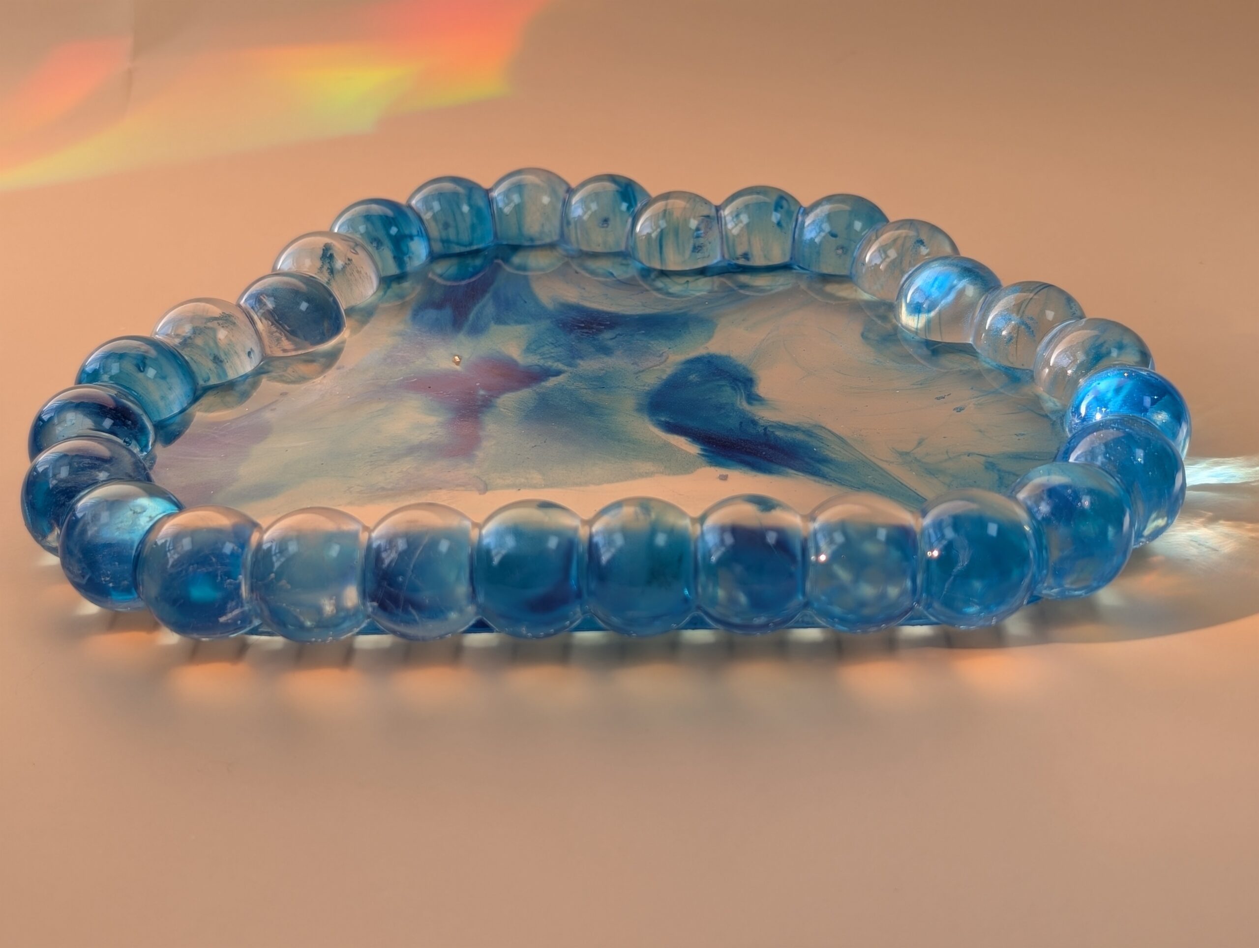 Handmade Resin Tray - Summer Sky - Image 6