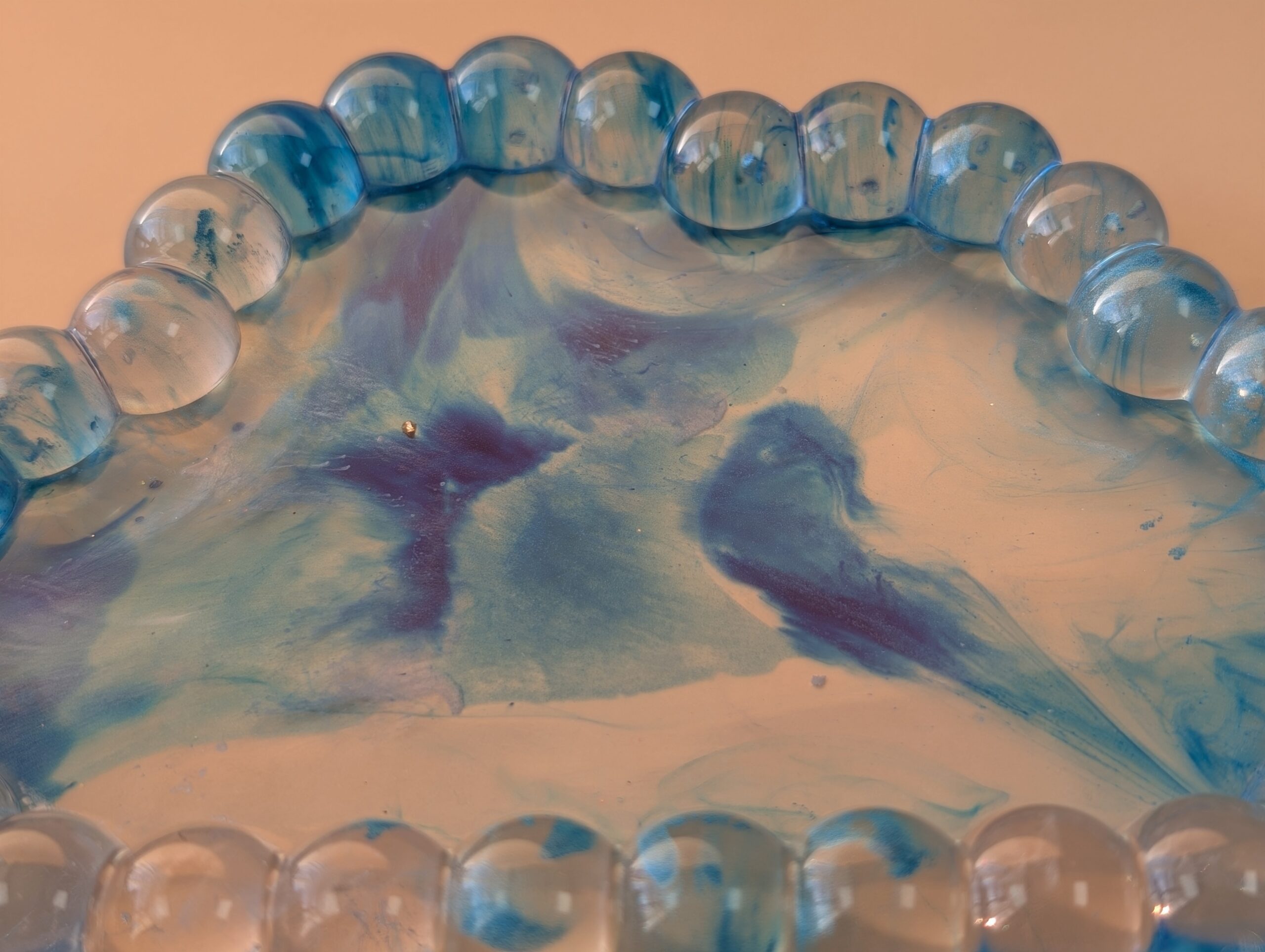 Handmade Resin Tray - Summer Sky - Image 5