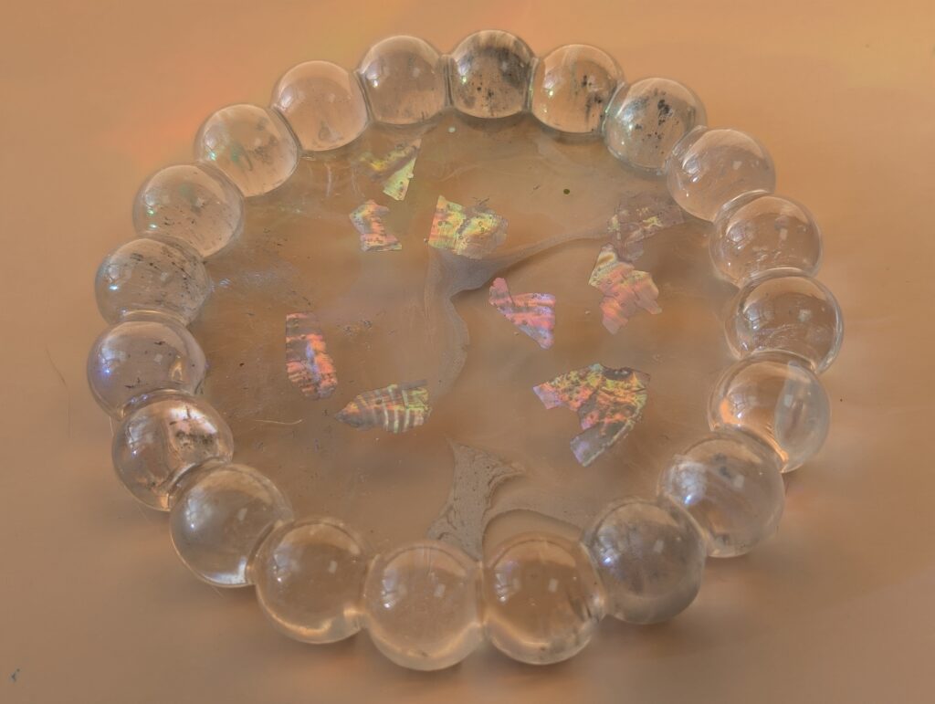 Bubble Tray Moonlight Shell